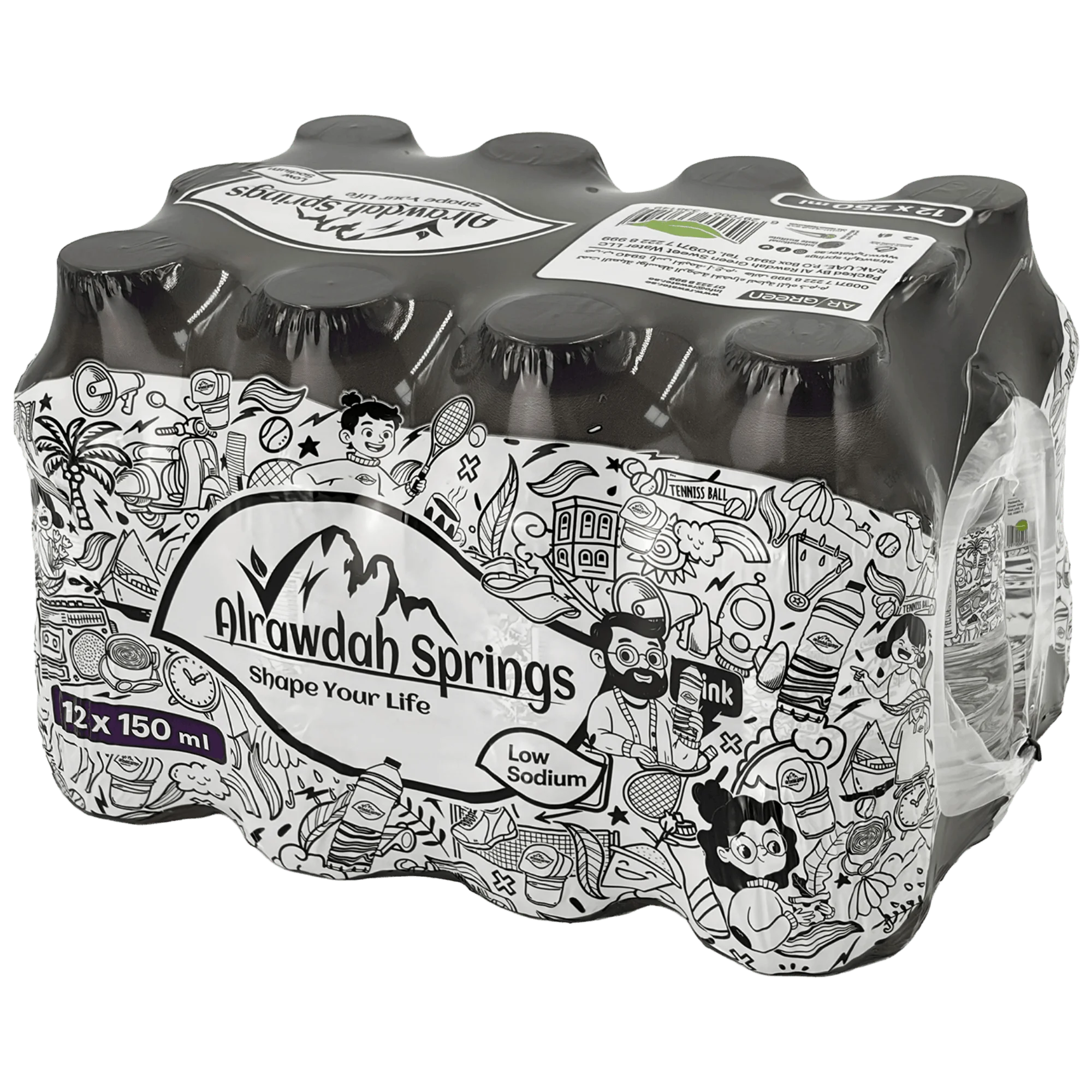Alrawdah Springs 150ml  12