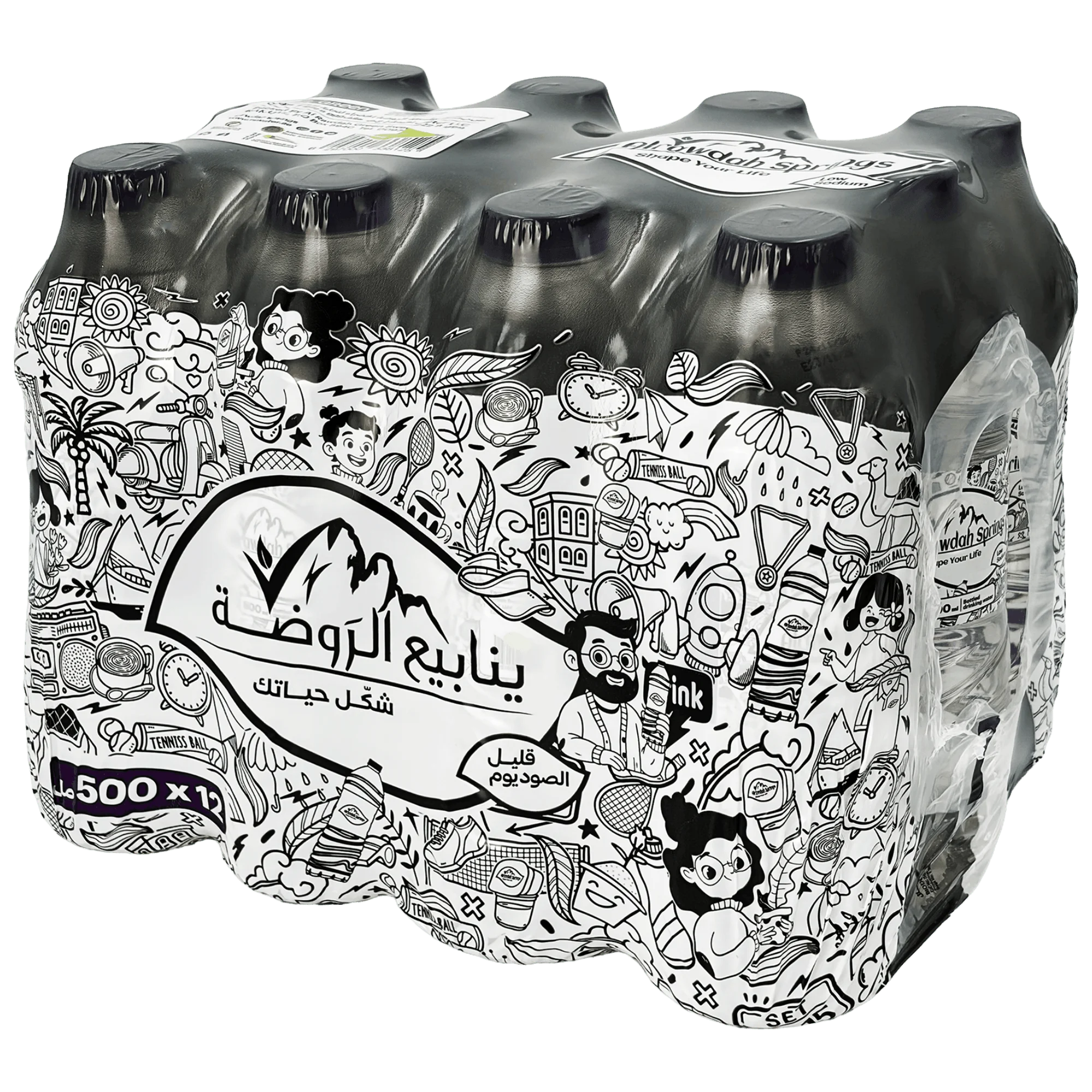 Alrawdah Springs 500ml  12