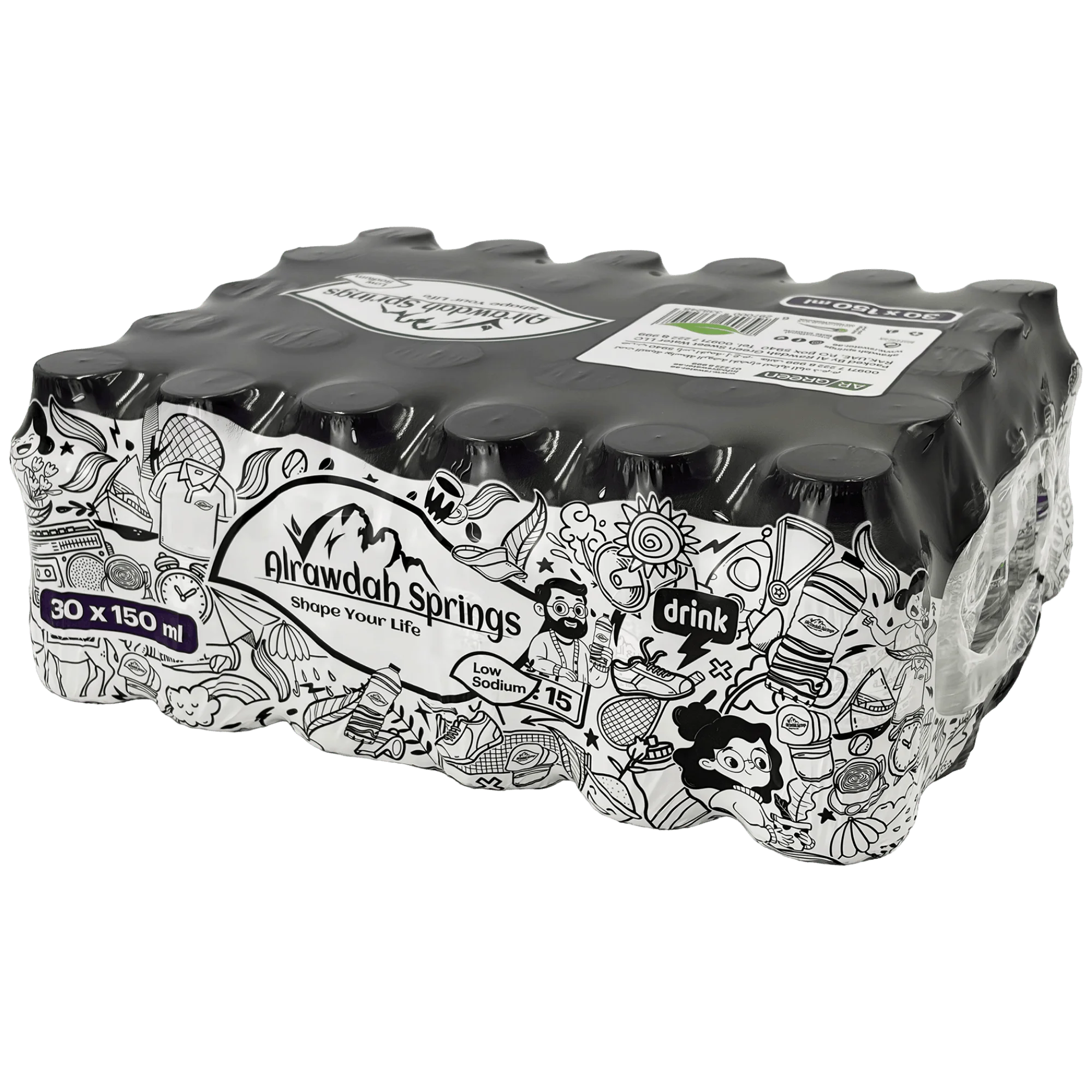 Alrawdah Springs 150ml x 30 product image